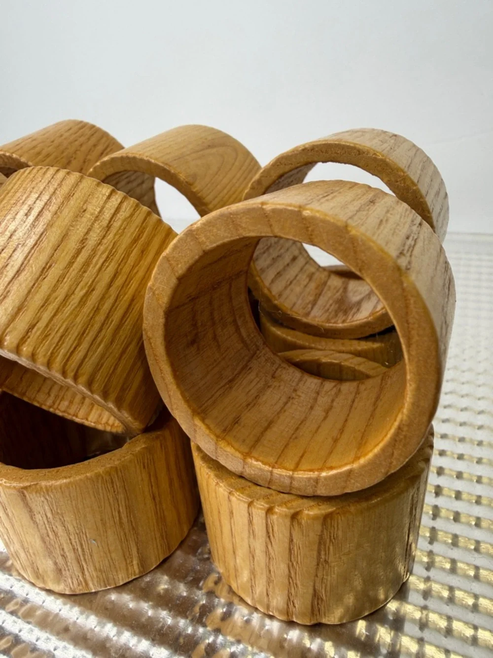 Source Unknown set wooden
